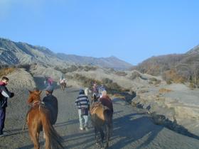 Aufstieg zum Bromo