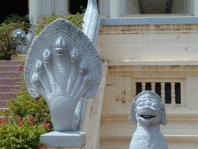 Naga im Palast